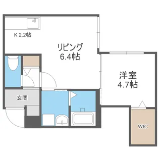 レンブラント西町【1階】の間取り