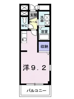 ロータス ブルー【2階】の間取り