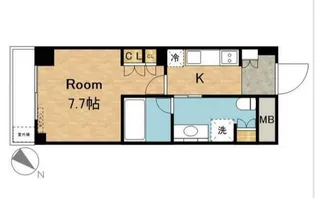 グランスイート麻布六本木【3階】の間取り