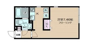 ブランシェ荏原中延【2階】の間取り
