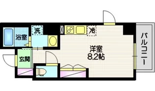 Akkord浅草橋 アコルトアサクサバシ【2階】の間取り