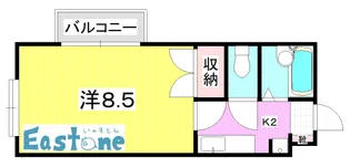 KL荒田【3階】の間取り