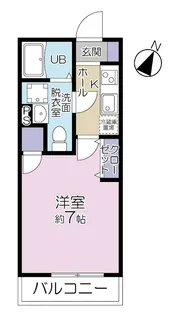 エスパーダ桜台【1階】の間取り