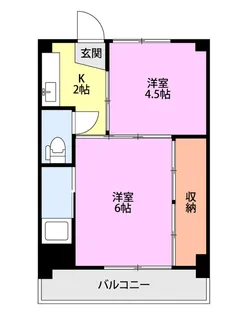 アシスト上越マンション I【1階】の間取り