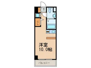 ハウトン古門戸【9階】の間取り