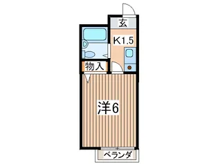 シ-サイド湘南の間取り