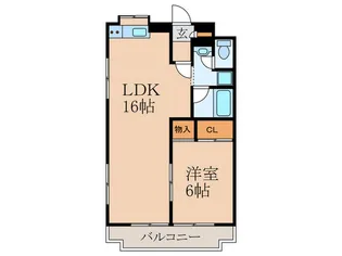 パ-ルヴィラ【2階】の間取り