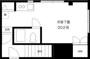 コーポカトレア【2階】の間取り