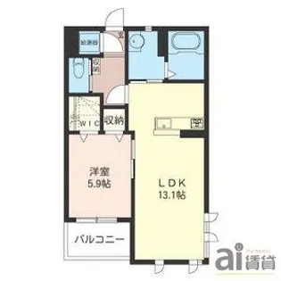 AVION【1階】の間取り