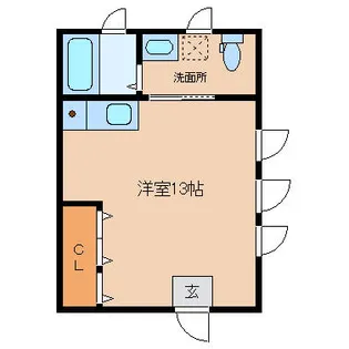 WEST SIDE【2階】の間取り