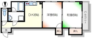 山岡ビル【3階】の間取り