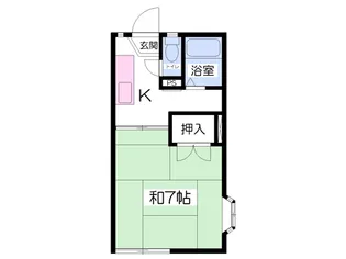 アーバンハウス【1階】の間取り