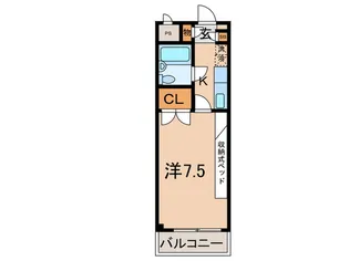 ペガサス鷺宮【2階】の間取り