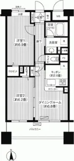 ピエス綱島【5階】の間取り