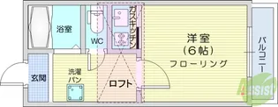 TJハイツ【1階】の間取り