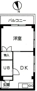 サンパレス【2階】の間取り