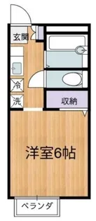 メゾン ド フォーレスト【2階】の間取り