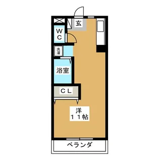 サントル・ヴィラージュIV【4階】の間取り