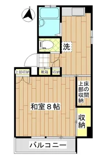 新子安コーポラス【4階】の間取り