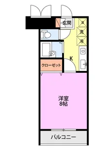マロングリーン【3階】の間取り