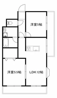 サムソンコート【4階】の間取り
