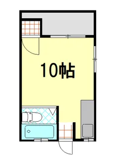 メゾンラパース【4階】の間取り