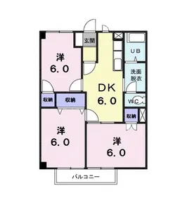 ニューシティ堀切No2【1階】の間取り