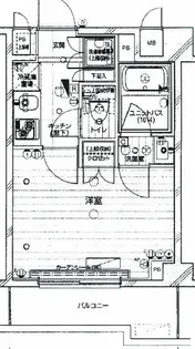 ルーブル東蒲田七番館【4階】の間取り