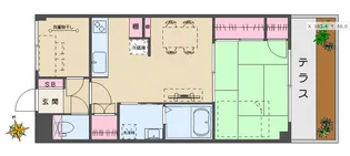 ファミール小島【1階】の間取り