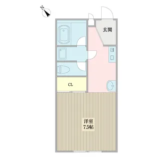 パルメゾンむらかみ【2階】の間取り