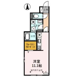 Luck(ラック)【1階】の間取り