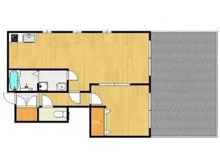 フォレストハウス野間 B棟【1階】の間取り