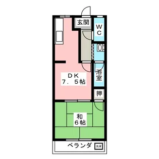 りばてぃはうす98【1階】の間取り