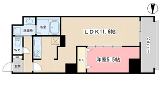 ときわぎ【8階】の間取り