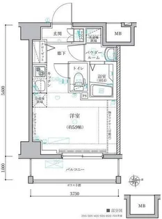 レグラス横濱保土ヶ谷【6階】の間取り