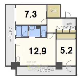 S-FORT豊平三条【5階】の間取り