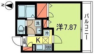 STADT永福【1階】の間取り