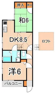 ガーデンハウス松本【2階】の間取り