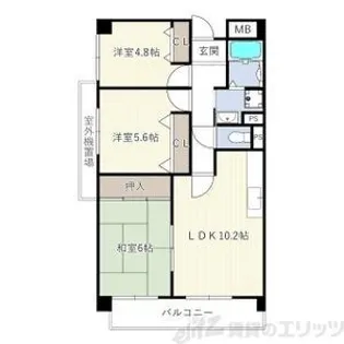 ウェルフェアー【3階】の間取り