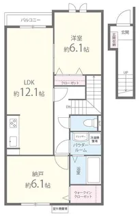 エルシェ鶴見【2階】の間取り