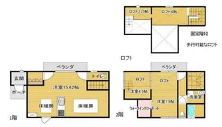 シャテニエ C棟の間取り