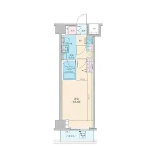 ロアール川崎新町【2階】の間取り