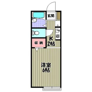 アメニティハイム【2階】の間取り