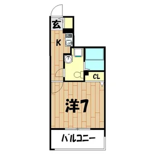 櫻樹館【5階】の間取り