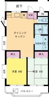 メゾンエスポワール88【3階】の間取り