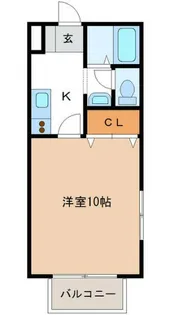 コートはなみずき【2階】の間取り