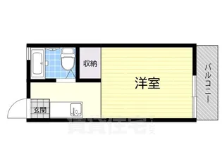 パークハイツ【1階】の間取り