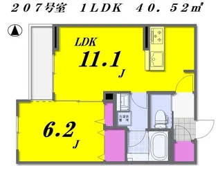 La Luce~ラ・ルーチェ~【2階】の間取り