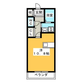 ジュネス【1階】の間取り
