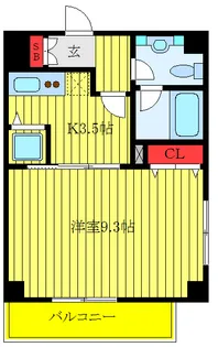 CF COURT【6階】の間取り